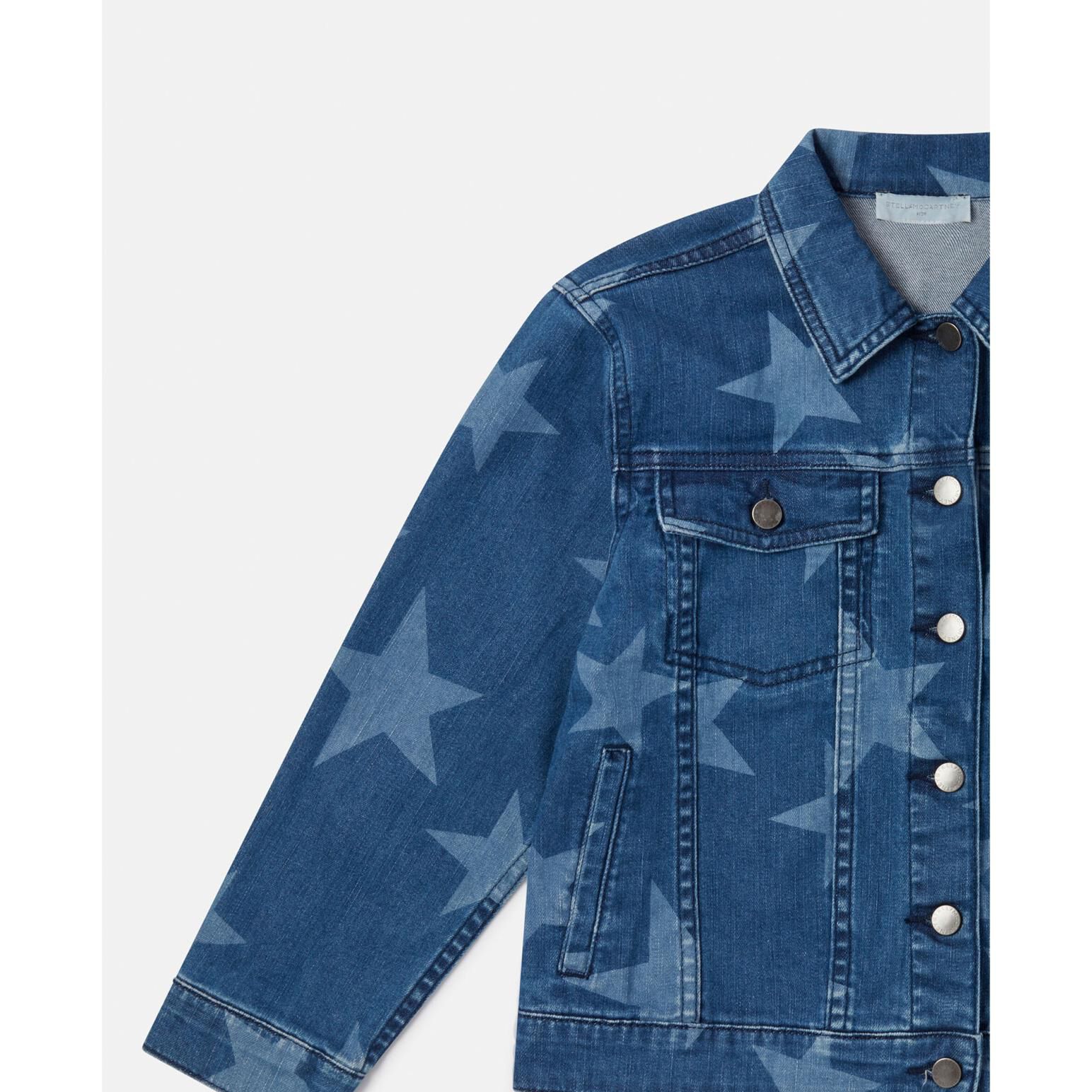Stella mccartney star denim jacket cheap